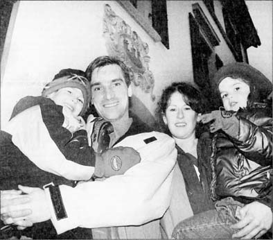 Roland Rosenberger mit Familie