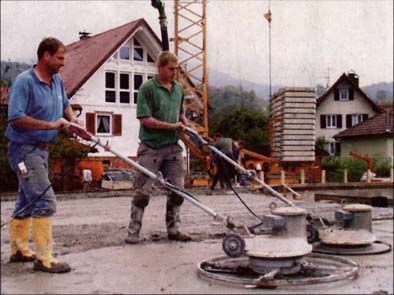 Fortschritt beim Bau